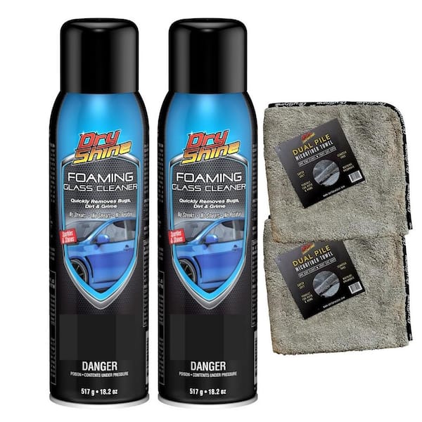 Shine Doctor Motorcycle Cleaning Kit Chrome, Wheels, Glass, Grime, Bugs,  Grease