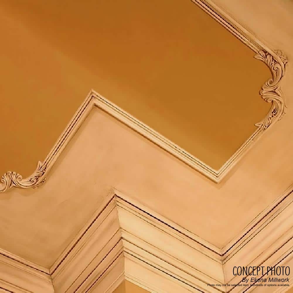 Primed Gray High Density Urethane Classic Panel Moulding