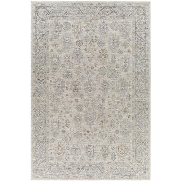 Avant Garde Gray Traditional 9 ft. x 12 ft. Indoor Area Rug