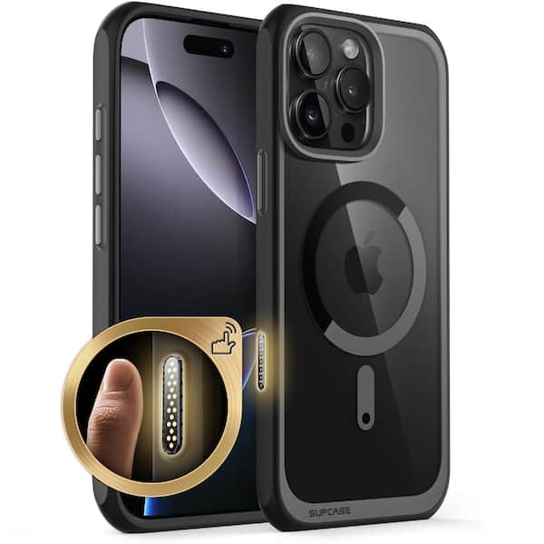 SUPCASE iPhone 16 Pro Max 6.9 inch Unicorn Beetle MAG Slim Clear MagSafe Camera Control Button Case-Black