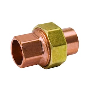 3/4 in. Copper Pressure Cup x Cup Union Fitting