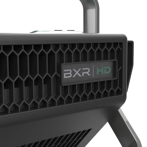 Vornado - BXR HD Heavy-Duty 20 in. 3 Fan Speeds Convertible Tower Fan in Black with IP54 Rated Motor