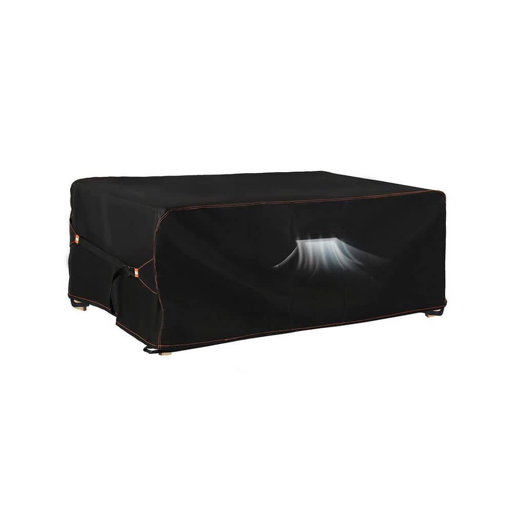 "84"" L x 44"" W x 28"" H Black Waterproof Outdoor Patio Furniture Cover for Dining Coffee Table Chair" price history on PriceWatchPro