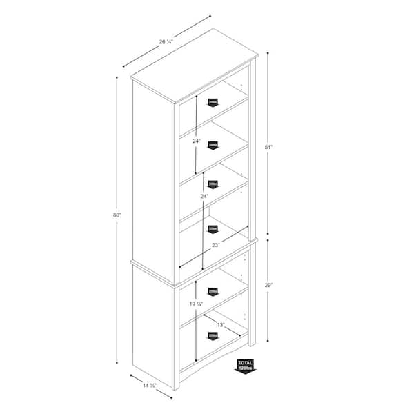 billy bookcase dimensions