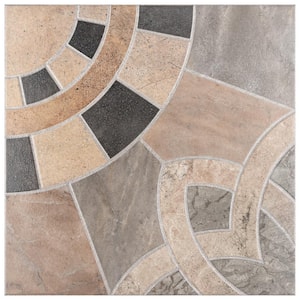 Cartago Azul 8 in. x 8 in. Ceramic Floor and Wall Take Home Tile Sample