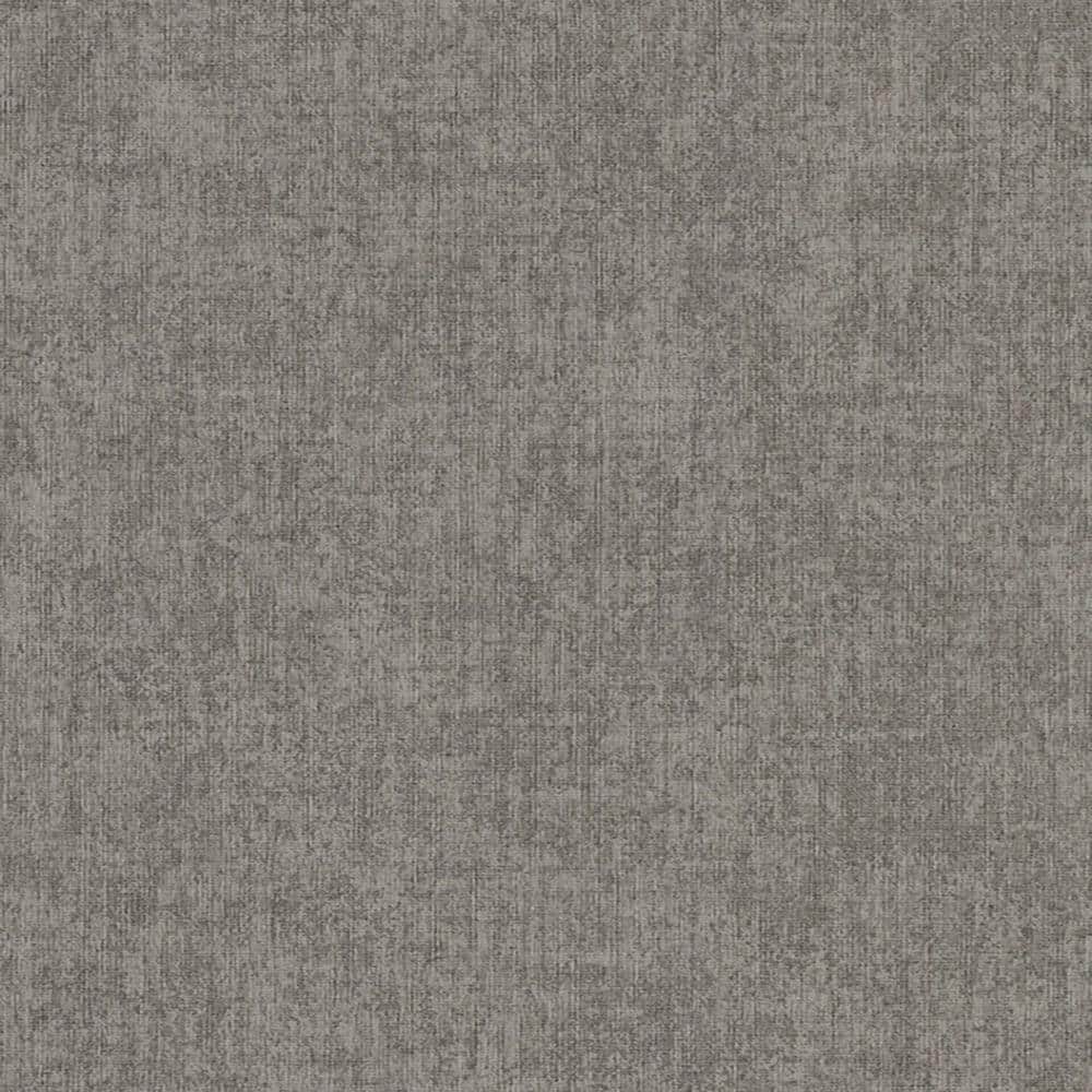 Photos - Wallpaper Brienne Dark Brown Linen Texture Dark Brown  Sample 2830-2706SAM