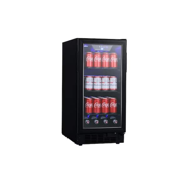 EdgeStar - 15 in. 80 (12 oz.) Can Built-In Beverage Cooler