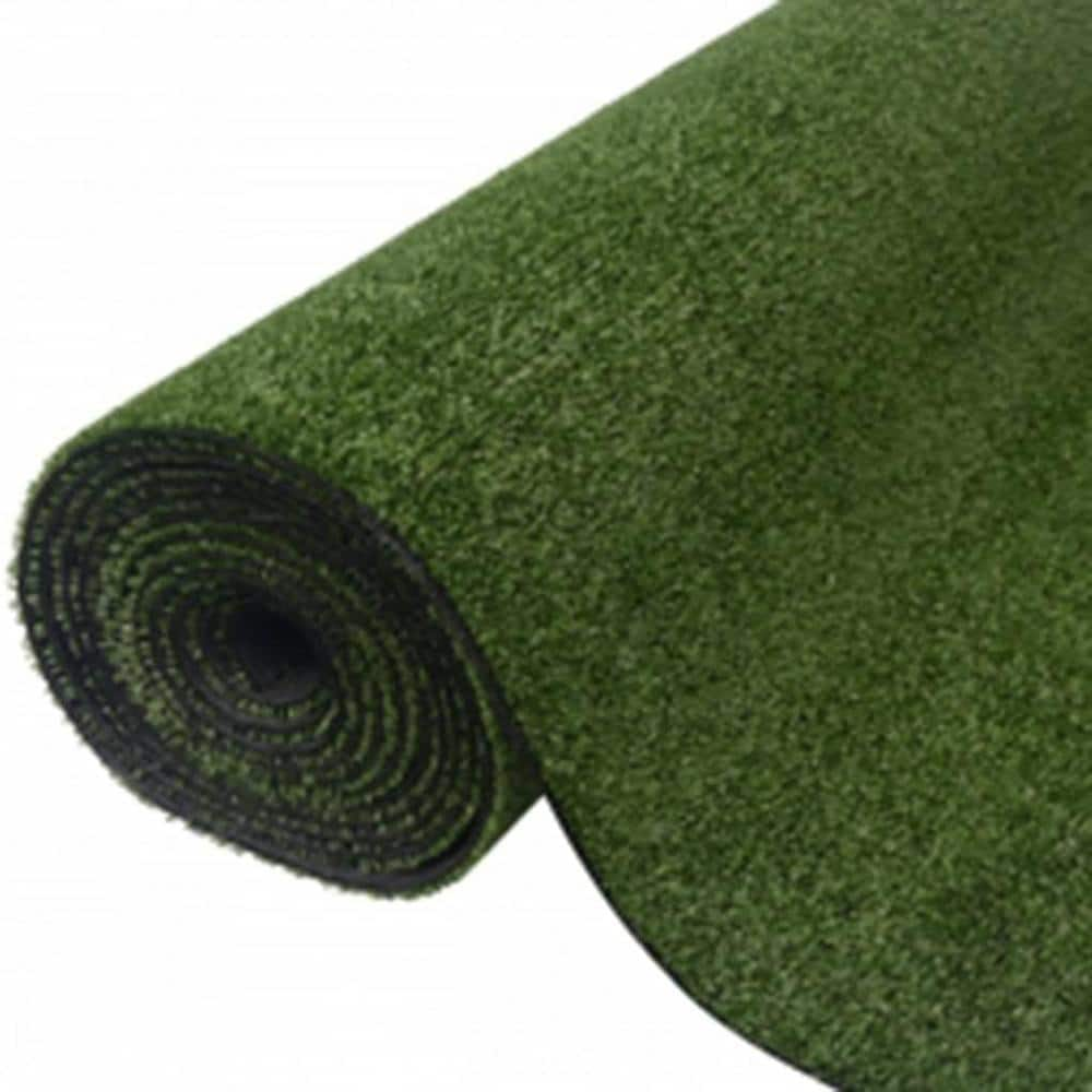 Afoxsos Green 3.3 Ft. X 82 Ft. Artificial Grass Carpets Fake Faux Grass 