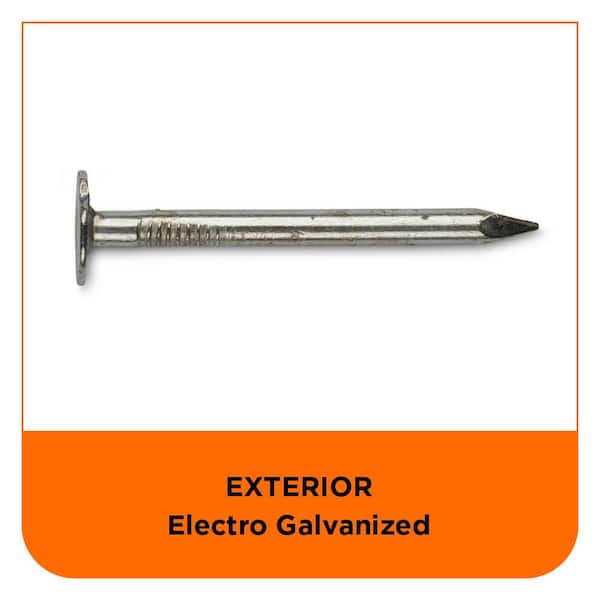 1 3/4" X 10GA 5D SMOOTH 304SS OOFING NAILS 1lb | N134S1