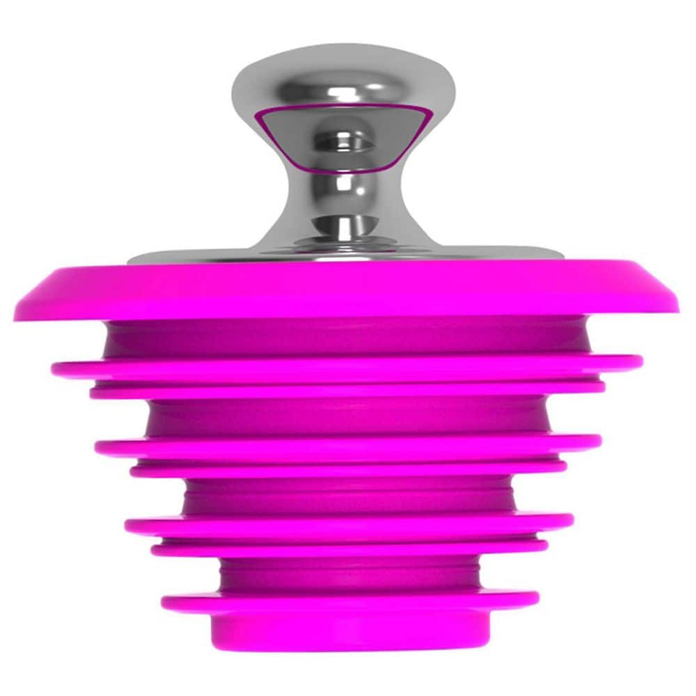 1-Piece Universal Bathtub and Sink Drain Stopper with High-Quality Silicone and Metal Construction in Pink price history on PriceWatchPro