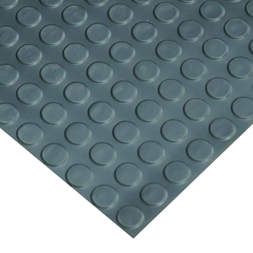 Coin-Pattern 3 ft. x 3 ft. Black Thermoplastic Rubber Garage Flooring Rolls price history on PriceWatchPro