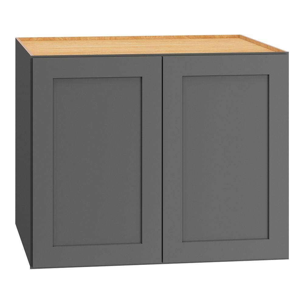 QuickShip Cottage 30 in. W x 24 in. D x 24 in. H Assembled Plywood Shaker Wall Kitchen Cabinet in Fossil price history on PriceWatchPro