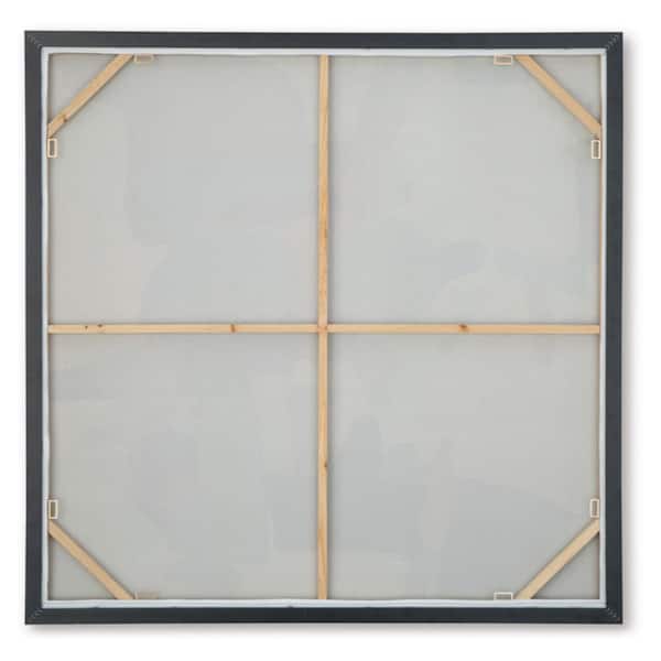 Signature DESIGN BY ASHLEY Wynburn 1-Piece Framed Abstract Art Print 48 in. x 48 in.