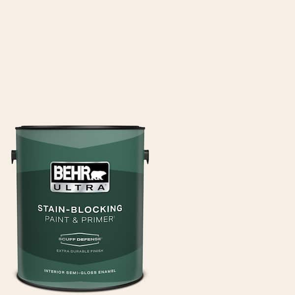 BEHR ULTRA 1 gal. #PWN-35 Devonshire Extra Durable Semi-Gloss Enamel Interior Paint & Primer