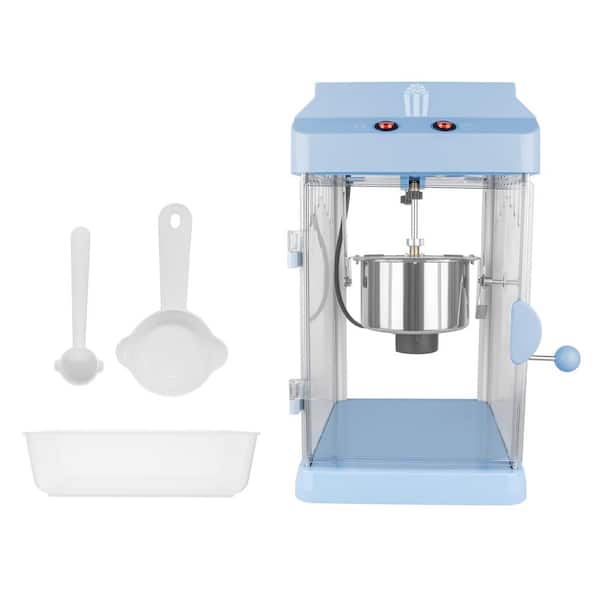 LTMATE 300 W 4 oz. Blue Countertop Popcorn Machine
