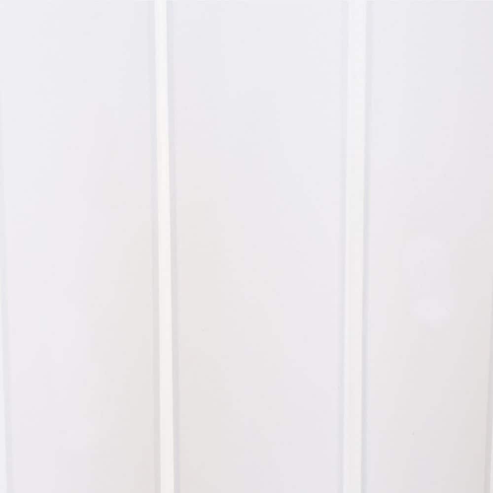 White Vinyl Prefinished Accordion Folding Closet Door