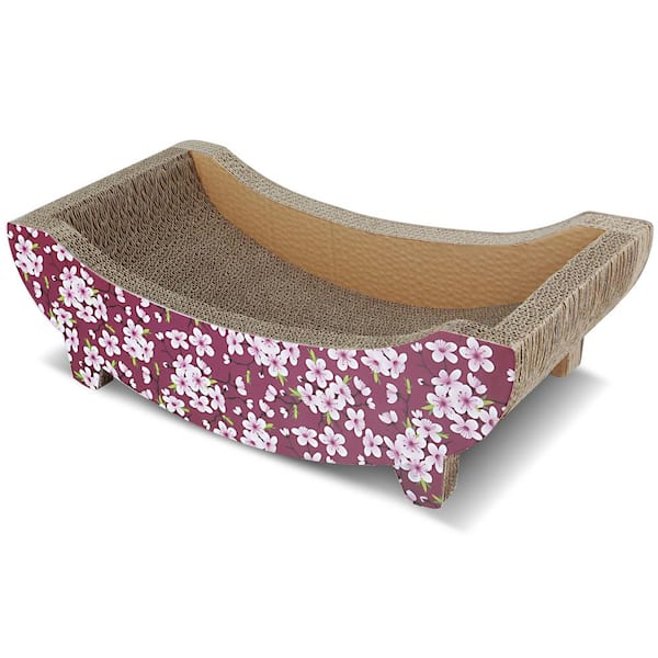 Foobrues Cat Scratching Post Lounge Bed