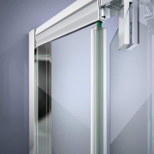 69-5/8 in. L Clear Vinyl Seal with a Flexible Fin for 1/4 in. Glass Shower Door