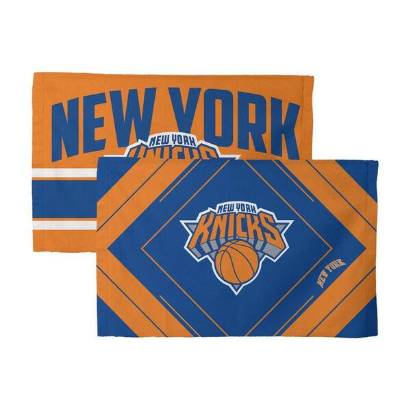NBA Knicks Pick-N-Roll Cotton/Polyester Blend  Graphic MultiColor Fan Towel (2-Pack)