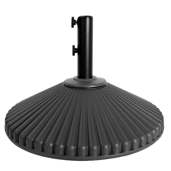 Amucolo 23 in. Round HeavyDuty Plastic Patio Umbrella Base Umbrella