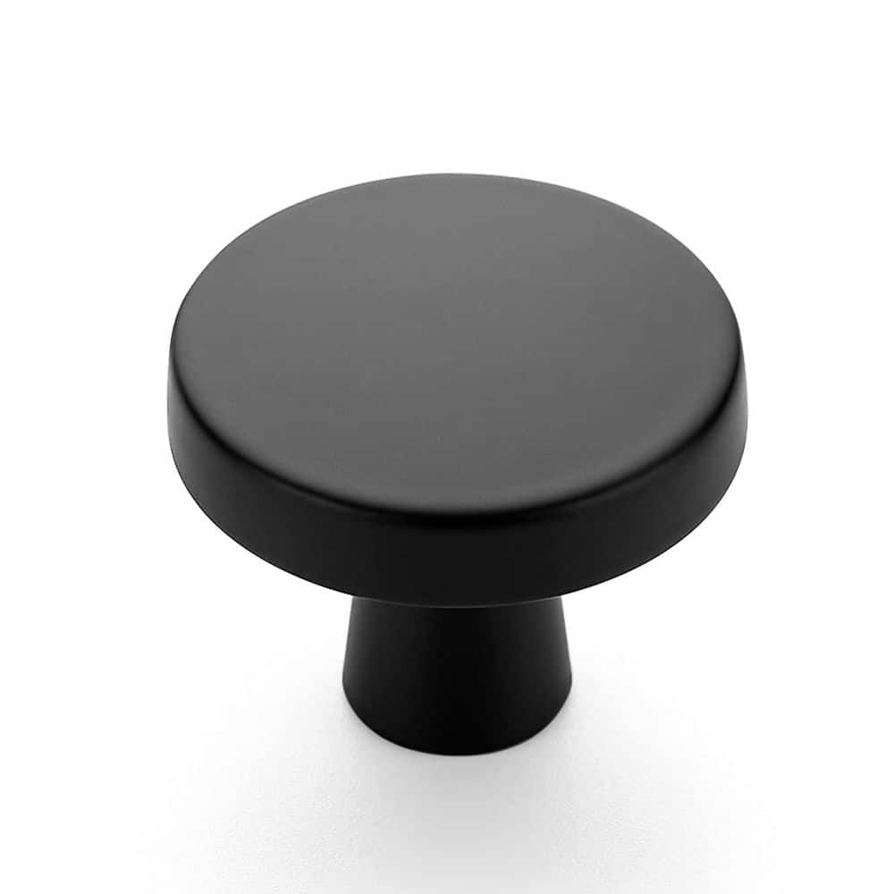 25-Pack Round Cabinet Knobs Simple Style Matte Black Drawer Pulls price history on PriceWatchPro