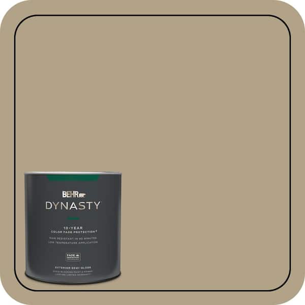 BEHR DYNASTY 1 qt. Home Decorators Collection #HDC-NT-12 Curly Willow Semi-Gloss Enamel Exterior Stain-Blocking Paint & Primer