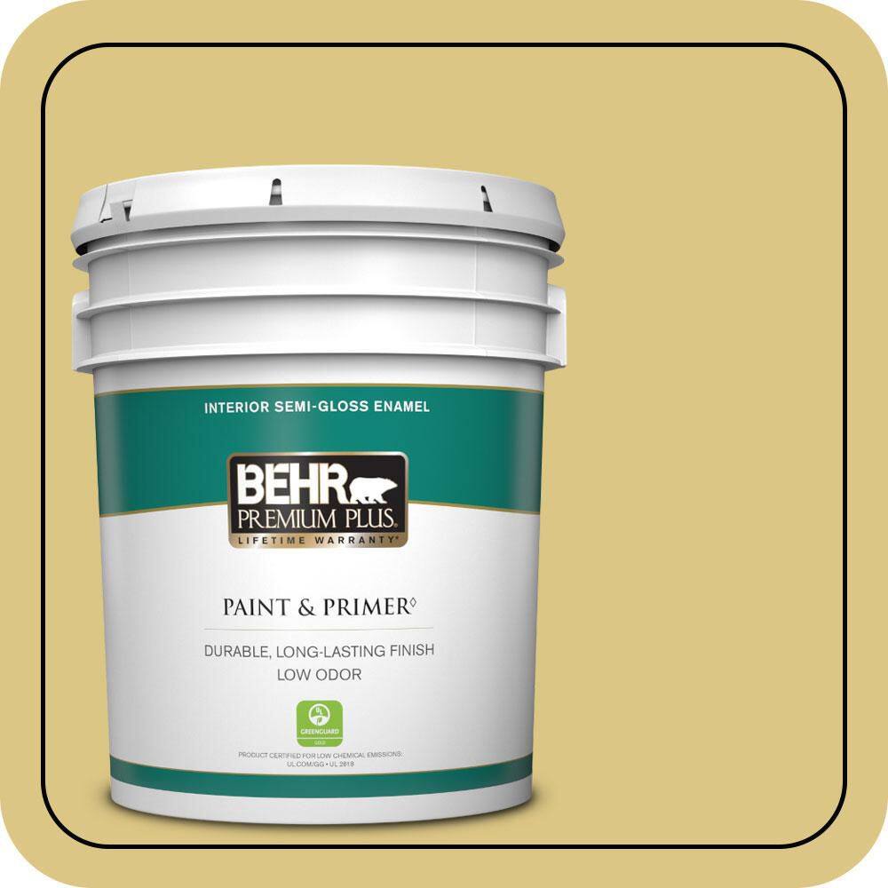 5 gal. #390D-5 Sea Kelp Semi-Gloss Enamel Low Odor Interior Paint & Primer price history on PriceWatchPro