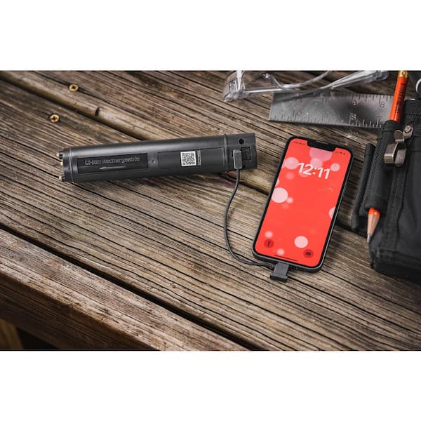 5000 Lumens Handheld Flashlight 7.4-Volt 2500 mAh Rechargeable Replacement Battery