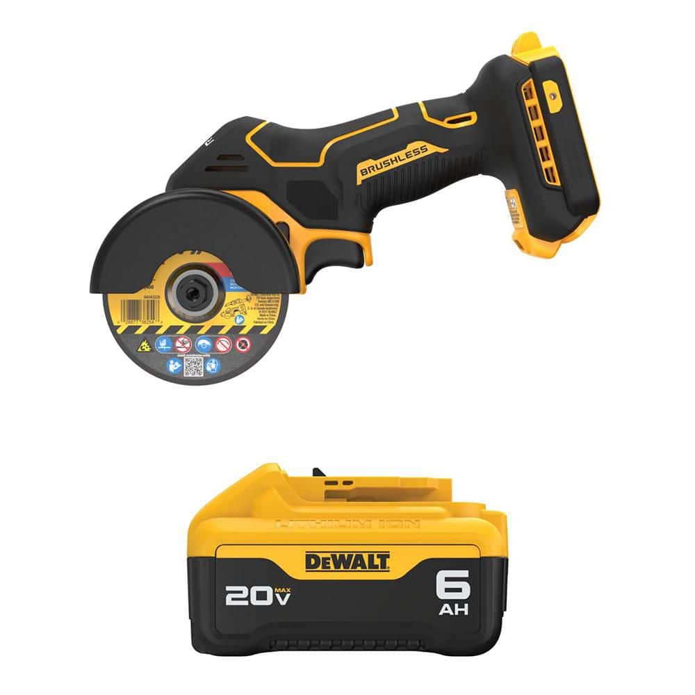 20-Volts XR Lithium-Ion Cordless 3 in. Cut-Off Tool with 20-Volts MAX Lithium-Ion 6. 0Ah Battery Pack price history on PriceWatchPro