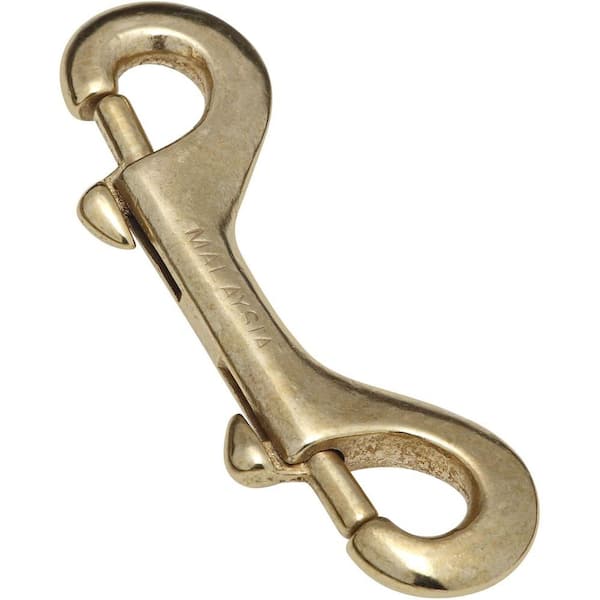 National Hardware 3-7/16 in. Solid Bronze Double Bolt Snap