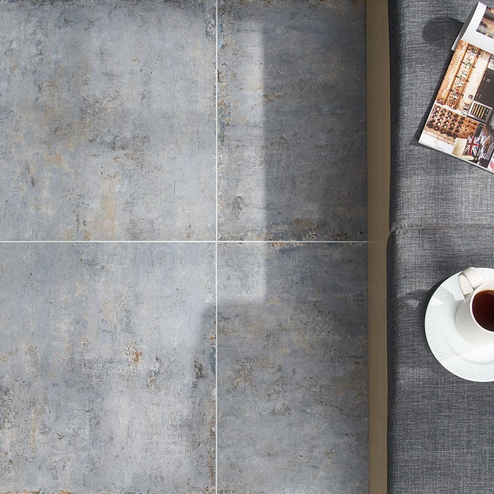 Stonehenge Ocean Blue Matte Porcelain Large Format Tile