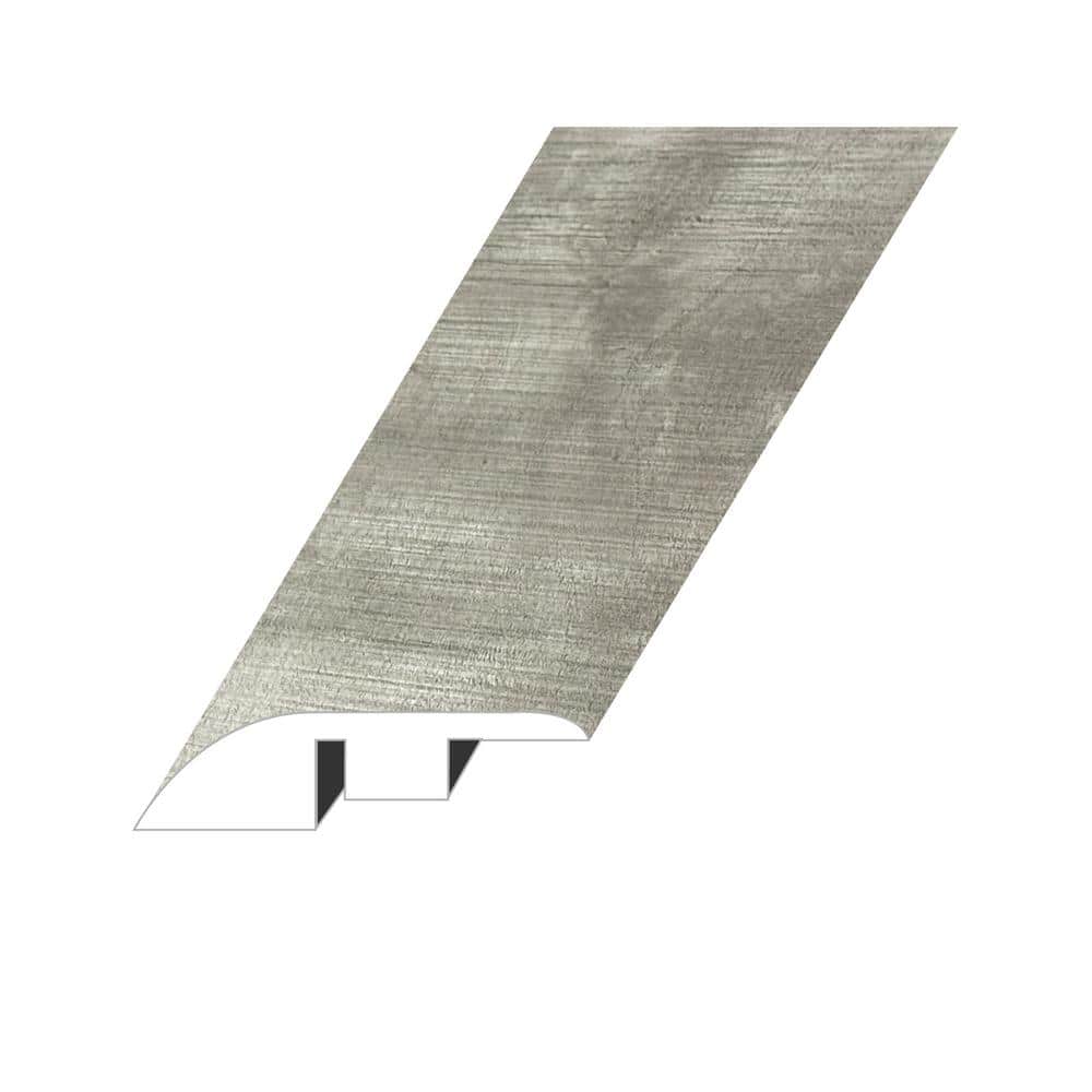 Summa Intrepid Nickel 0.6 in. Thick x 1.8 in. W x 94.5 in. L HDF Waterproof