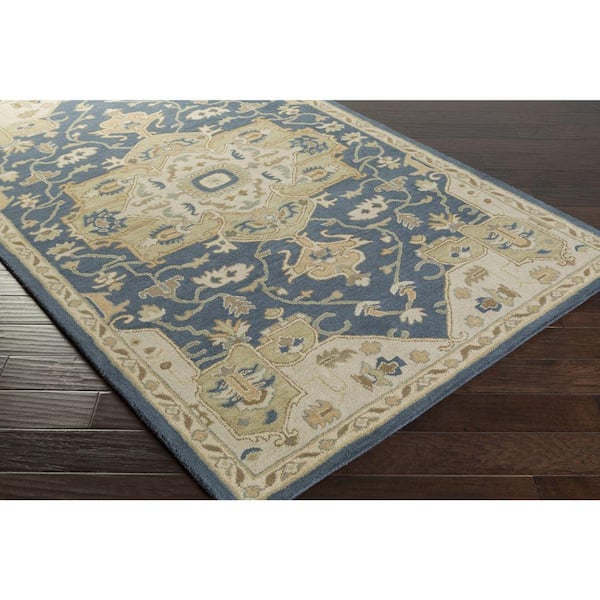 Demetrios Taupe Doormat 2 ft. x 4 ft. Hearth Indoor Area Rug