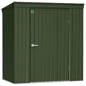Garden Storage Shed 4 ft. W x 6 ft. D x 6 ft. H Metal Shed 21 sq. ft.
