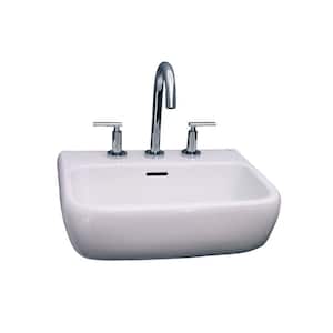 Metropolitan 520 Wall-Hung Bathroom Sink in White