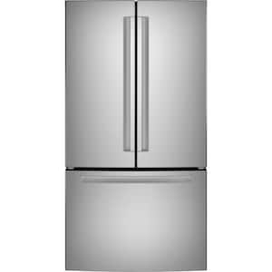 Whirlpool 22 Cu Ft Bottom Freezer Refrigerator In White With Spill Guard Glass Shelves Wrb322dmbw The Home Depot