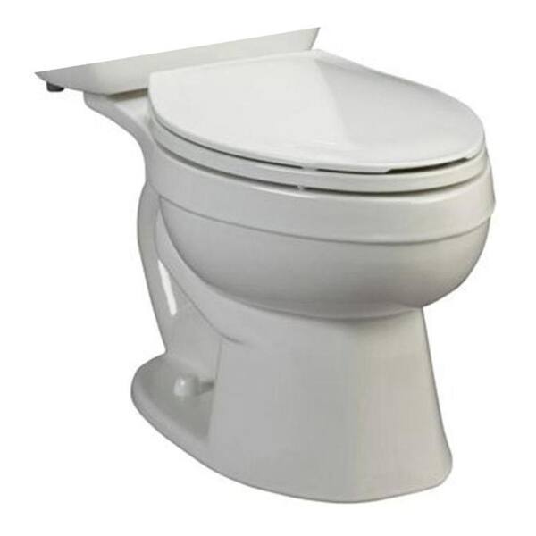 American Standard Titan Pro Right Height Elongated Toilet Bowl Only in White-DISCONTINUED