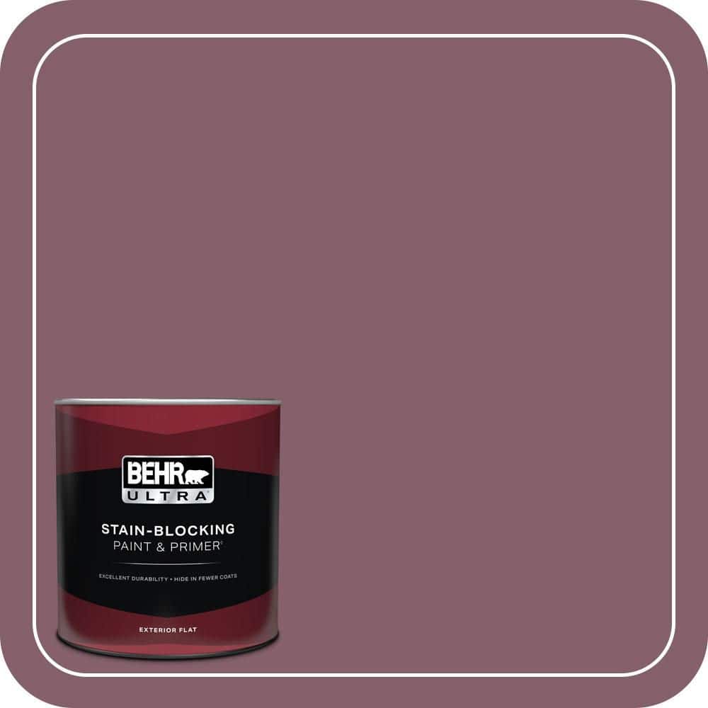 1 qt. #BIC-35 Vintage Plum Flat Exterior Paint & Primer price history on PriceWatchPro