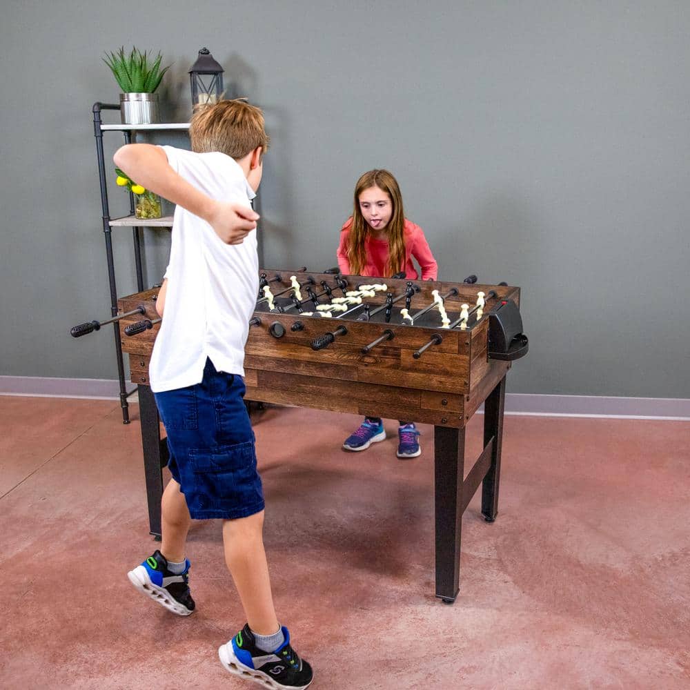 Sunnydaze 10-in-1 Multi-Game Table with Dark Wood Finish
