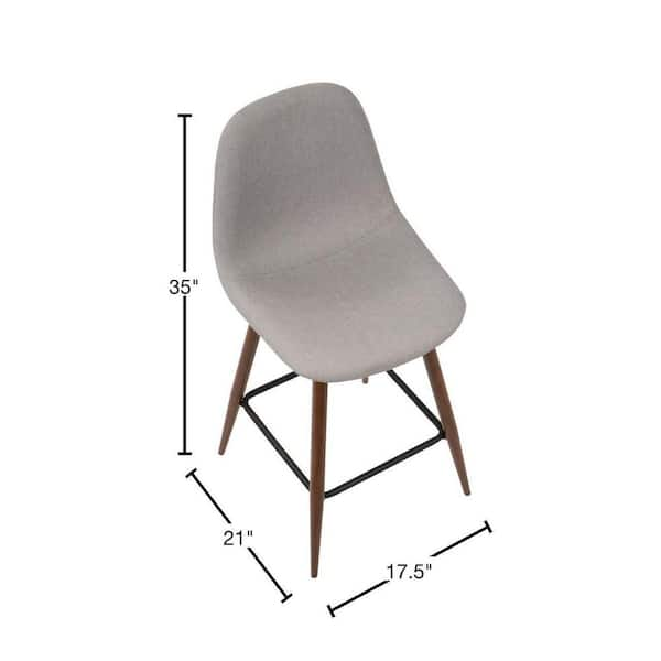 Lumisource pebble 2025 counter stool