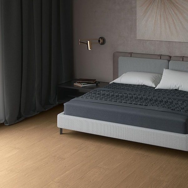 Hansen XL Walnut 28MIL x 9 in. W x 72 in. L Click Lock Waterproof Luxury Vinyl Plank Flooring Tile (18 sqft/case)