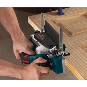 6.5 A 3-1/4in. Corded Planer Kit with Reversible Carbide Blade+3-1/4 in.Tungsten Carbide Woodrazor Planer Blades(2-Pack)