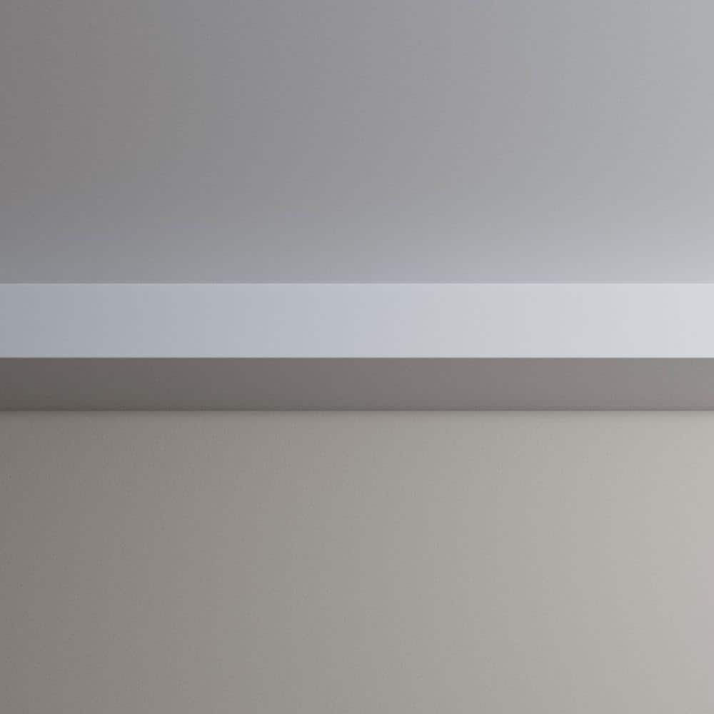 Colleen 6 in. x 96 in. Unfinished Polyurethane Crown Moulding