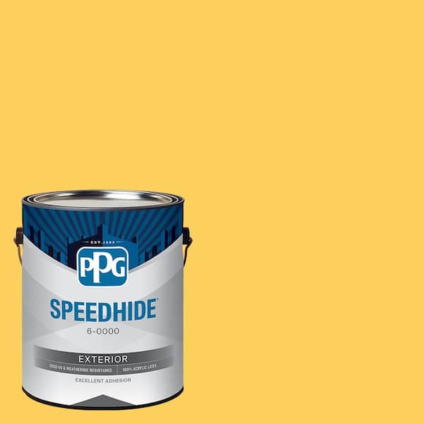 1 gal. PPG1211-6 Beach Party Semi-Gloss Exterior Paint