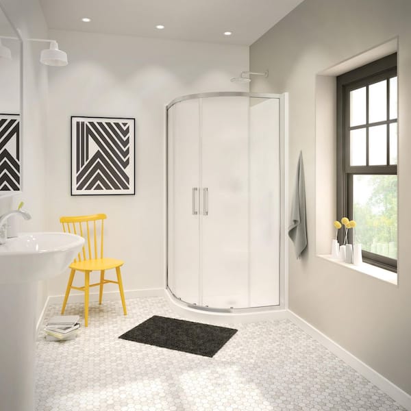 molten ソフィア 910×1800×100mm MAAX 36 in. x 36 in. Single Threshold Neo-Round Shower Base