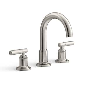 Torrington 8 in. Widespread Double Handle Bathroom Faucet in Vibrant Polished Nickel