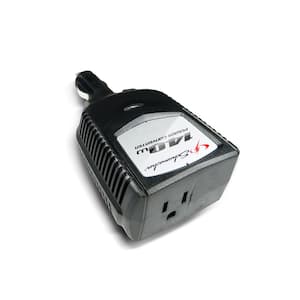 Schumacher 140-Watt/280 Peak Watt Power Converter, Changes vehicle power to 120V AC Power, AC and USB Port