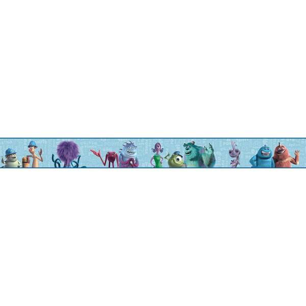 York Wallcoverings Walt Disney Kids II Monsters Inc Wallpaper Border