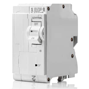 Branch Circuit Breaker, GFPE 2-Pole 40 Amp, 120-Volt/240-Volt, Hydraulic Magnetic LB240-EP