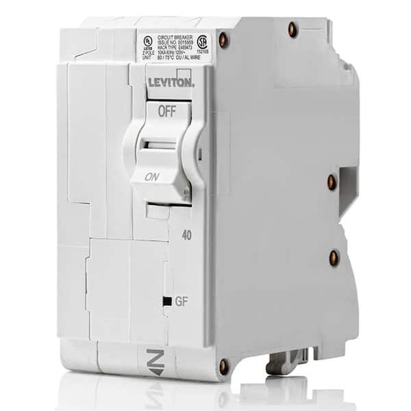 Branch Circuit Breaker, GFPE 2-Pole 40 Amp, 120-Volt/240-Volt, Hydraulic Magnetic LB240-EP